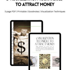 5 Visualization Techniques to Attract Money | Instant Download