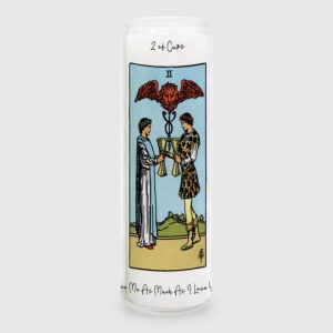 2 of Cups 7-Day Candle PDF | Instant Download